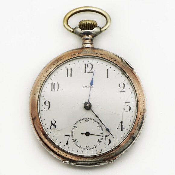 OMEGA Silver Grand Prix Pocket Watch